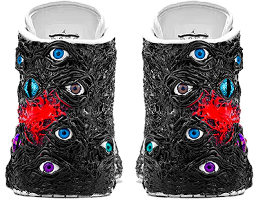 커스텀 에어 조던 1 미드 '크툴루 vs 베놈 - 다크' (Custom 에어 조던 1 미드 '크툴루 vs 베놈 - 다크') 554724-130(TeamY-愤怒克苏鲁VS毒液男款) Details for 커스텀 에어 조던 1 미드 '크툴루 vs 베놈 - 다크' (Custom 에어 조던 1 미드 '크툴루 vs 베놈 - 다크') 554724-130(TeamY-愤怒克苏鲁VS毒液男款)