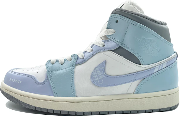 커스텀 에어 조던 1 미드 '사이버 메카닉 블루 화이트' 554724-135(Team113-赛博机械) Buy 커스텀 에어 조던 1 미드 '사이버 메카닉 블루 화이트' 554724-135(Team113-赛博机械)
