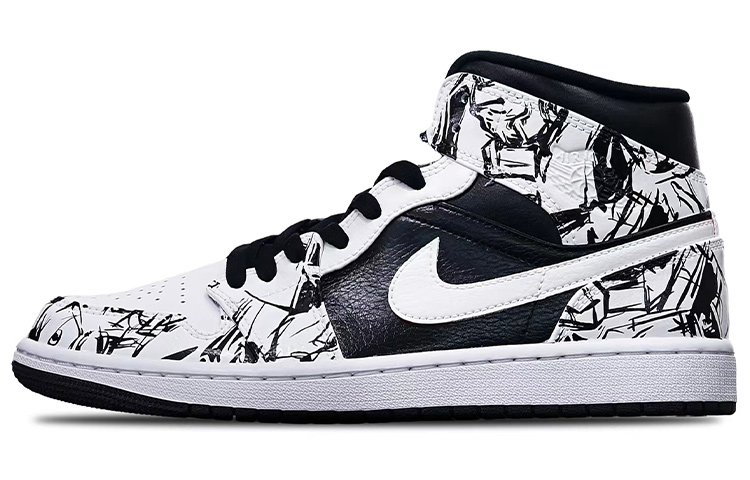 [Custom Shoes] Air Jordan 1 Mid 'Cyberpunk'