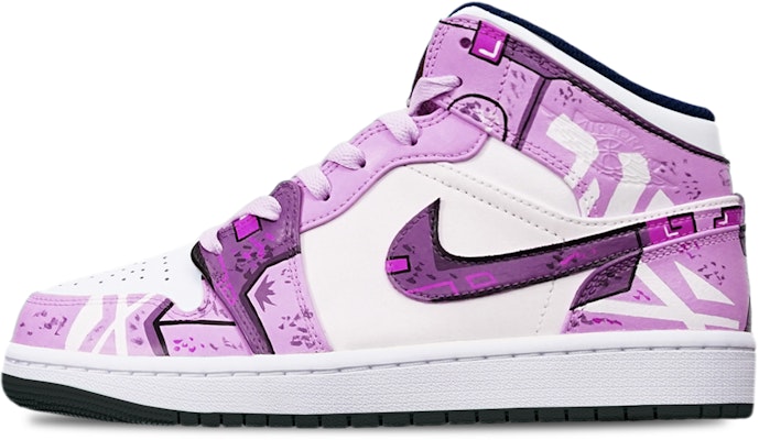 사이버펑크 데미지 퍼플 레드 에어 조던 1 미드 (커스텀) 554725-075(TeamT-黑底战损紫红女S-BOX) Buy 사이버펑크 데미지 퍼플 레드 에어 조던 1 미드 (커스텀) 554725-075(TeamT-黑底战损紫红女S-BOX)