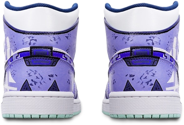 커스텀 에어 조던 1 미드 '사이버펑크 블루 민트' 554725-413(TeamT-战损机械紫白女S-BOX) Shop 커스텀 에어 조던 1 미드 '사이버펑크 블루 민트' 554725-413(TeamT-战损机械紫白女S-BOX)