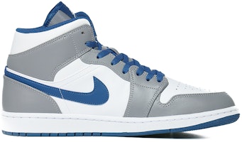 【定製球鞋】Jordan Air Jordan 1 賽博朋克 科技未來 中筒 復古籃球鞋 男款 灰白藍 Order 【定製球鞋】Jordan Air Jordan 1 賽博朋克 科技未來 中筒 復古籃球鞋 男款 灰白藍