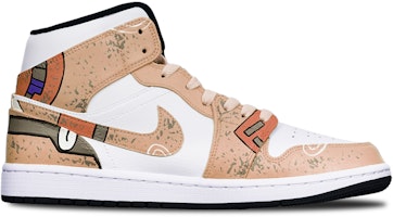 Zapatillas Jordan 1 Mid "Cyberpunk Gundam" 554724-075(TeamT-战损II型卡其S-BOX) Lookbook Zapatillas Jordan 1 Mid "Cyberpunk Gundam" 554724-075(TeamT-战损II型卡其S-BOX)