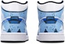 Shop 【定制鞋款】Air Jordan 1 Mid '赛博朋克高达雾蓝' 554724-075(TeamT-黑底战损雾霾蓝S-BOX)
