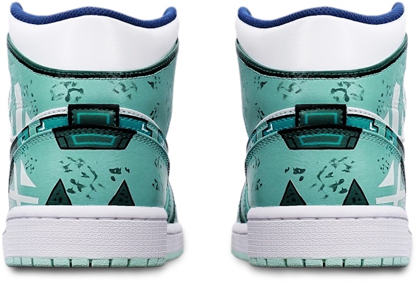 Zapatillas Personalizadas Air Jordan 1 Mid "Cyberpunk Gundam" 554724-413(TeamT-战损机械绿白S-BOX) Purchase Zapatillas Personalizadas Air Jordan 1 Mid "Cyberpunk Gundam" 554724-413(TeamT-战损机械绿白S-BOX)