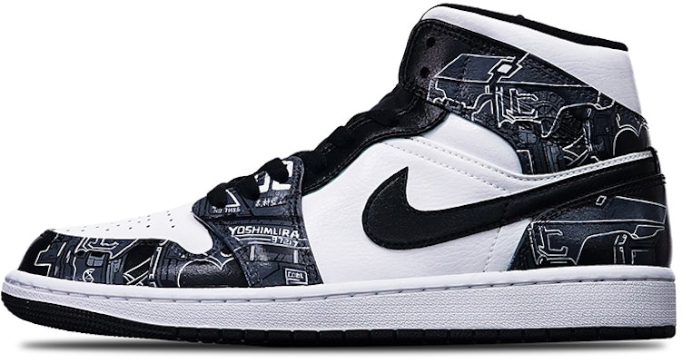 カスタムAJ1ミッド "サイバーパンク島緑" 554724-132(Teamone-男款赛博朋克黑白Z) Buy カスタムAJ1ミッド "サイバーパンク島緑" 554724-132(Teamone-男款赛博朋克黑白Z)