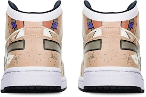 【定製球鞋】Jordan Air Jordan 1 Mid 機械賽博朋克 限量特殊鞋盒 中幫 復古籃球鞋 GS 卡其白 Purchase 【定製球鞋】Jordan Air Jordan 1 Mid 機械賽博朋克 限量特殊鞋盒 中幫 復古籃球鞋 GS 卡其白