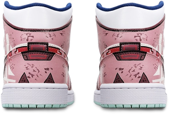 【定制球鞋】 Jordan Air Jordan 1 Mid 賽博朋克戰損高達機械風 手繪 限量特殊鞋盒 中幫 復古籃球鞋 男款 藕白 Purchase 【定制球鞋】 Jordan Air Jordan 1 Mid 賽博朋克戰損高達機械風 手繪 限量特殊鞋盒 中幫 復古籃球鞋 男款 藕白