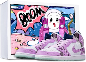 Zapatillas Personalizadas Air Jordan 1 Mid "Cyberpunk" 554724-413(TeamT-三角机械紫红白S-BOX) Buy Zapatillas Personalizadas Air Jordan 1 Mid "Cyberpunk" 554724-413(TeamT-三角机械紫红白S-BOX)