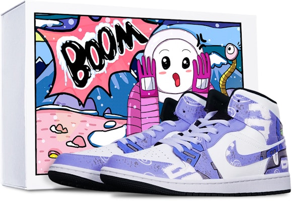 Zapatillas Personalizadas Air Jordan 1 Mid "Cyberpunk" 554724-075(TeamT-战损II型紫蓝S-BOX) Buy Zapatillas Personalizadas Air Jordan 1 Mid "Cyberpunk" 554724-075(TeamT-战损II型紫蓝S-BOX)