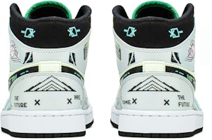 Jordan 1 Mid "Cyberpunk Menta Pixel" DQ8426-301(TeamA-赛博薄荷糖S-BOX) Shop Jordan 1 Mid "Cyberpunk Menta Pixel" DQ8426-301(TeamA-赛博薄荷糖S-BOX)
