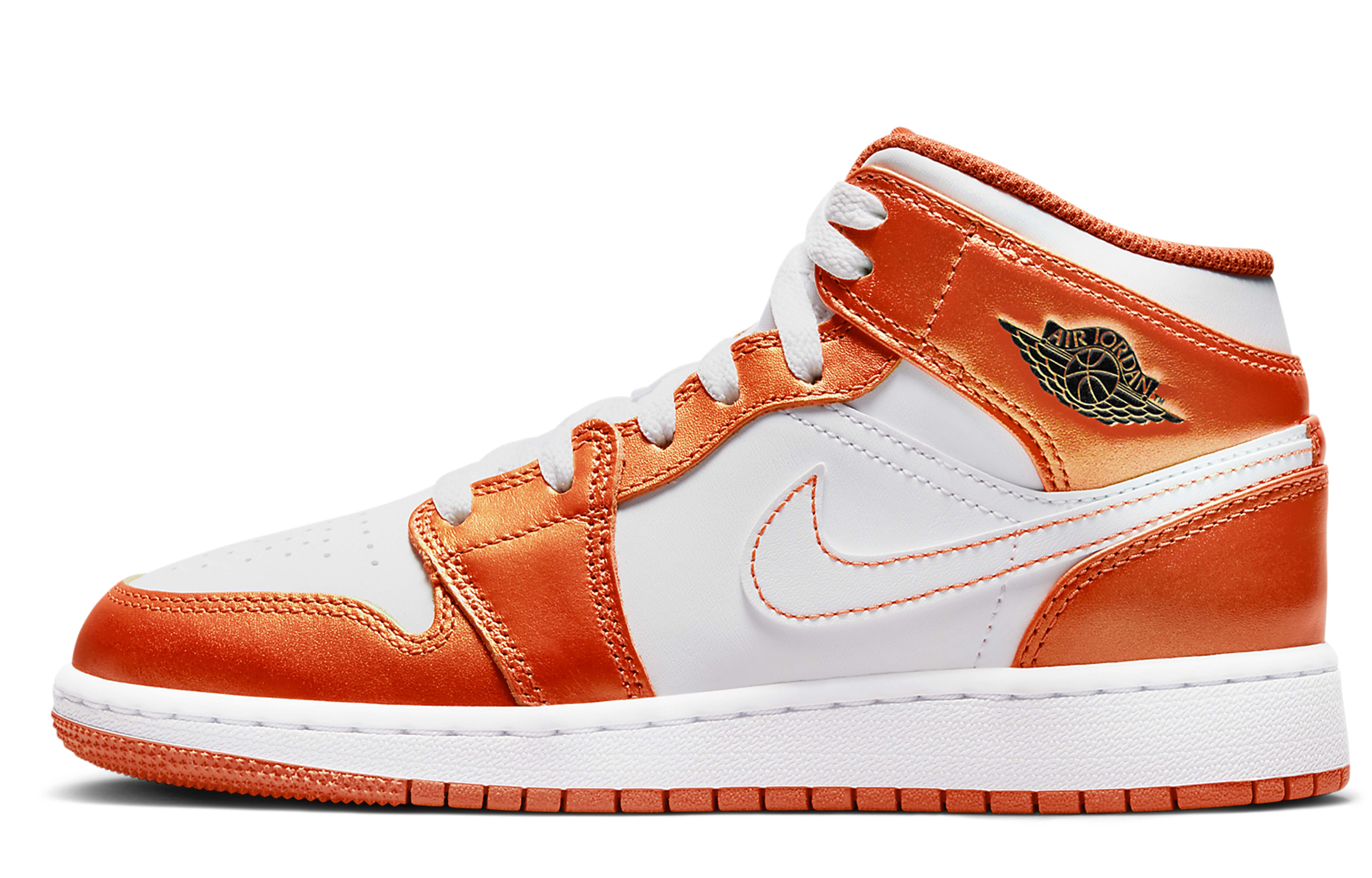 Cheap [Sepatu Custom] Air Jordan 1 Mid 'Cyberpunk Pixel Cotton Candy' DM4228-800(TeamA-赛博女款扣碎)