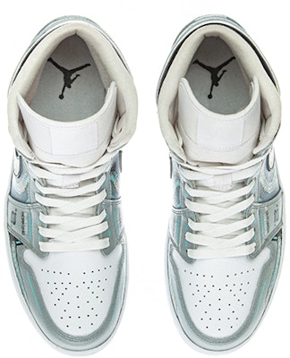 【定制球鞋】Jordan Air Jordan 1 Mid 賽博朋克 機能 頭號玩家 遊戲電玩 像素 中幫 復古籃球鞋 男款 電玩灰 Shop 【定制球鞋】Jordan Air Jordan 1 Mid 賽博朋克 機能 頭號玩家 遊戲電玩 像素 中幫 復古籃球鞋 男款 電玩灰