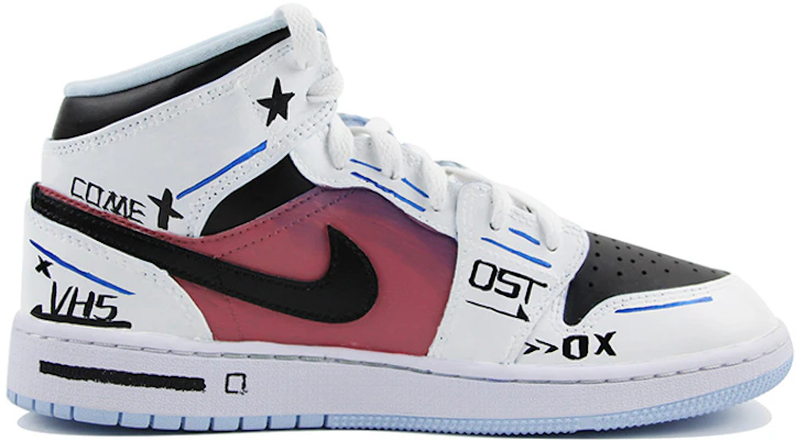 에어 조던 1 미드 '사이버펑크 플레이어 원' (커스텀) 555112-401(Team39-AMY03赛博朋克) Order 에어 조던 1 미드 '사이버펑크 플레이어 원' (커스텀) 555112-401(Team39-AMY03赛博朋克)