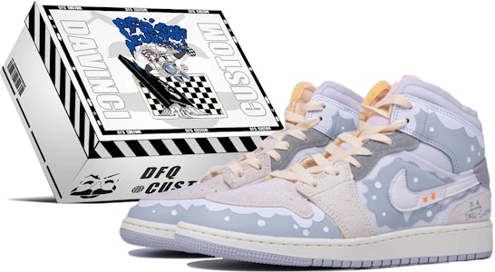 에어 조던 1 미드 '다빈치 크리스마스 눈꽃밤' (커스텀) DQ3726-100(TeamM-女款雪夜S-BOX) Buy 에어 조던 1 미드 '다빈치 크리스마스 눈꽃밤' (커스텀) DQ3726-100(TeamM-女款雪夜S-BOX)