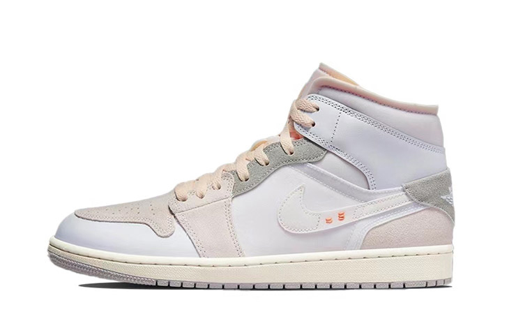 Sizing [Sepatu Kustom] Air Jordan 1 Mid 'Da Vinci Kustom - Teh Susu Manis' DM9652-100(TeamM-男款甜糖牛乳S-BOX)