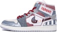 Buy 【定制鞋款】Air Jordan 1 Mid '达芬奇定制灰红' DM9652-100(TeamM-男款复古机能)