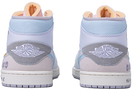 에어 조던 1 미드 '다빈치 픽셀 퓨처' (커스텀) DM9652-100(TeamM-男款像素未来白灰蓝) Shop 에어 조던 1 미드 '다빈치 픽셀 퓨처' (커스텀) DM9652-100(TeamM-男款像素未来白灰蓝)