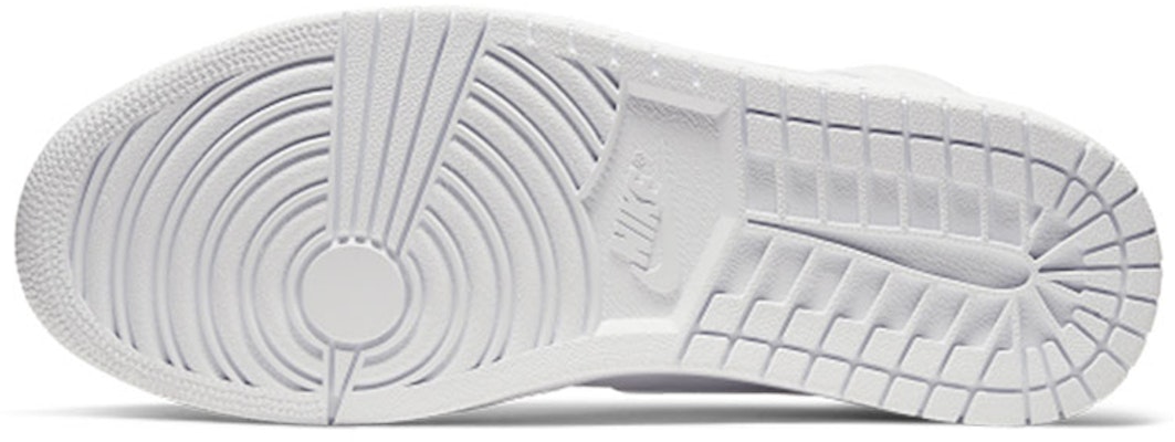 【定製球鞋】 Jordan Air Jordan 1 Mid White 純白 2020款 原創小鯊魚限定 達芬奇定製 中幫 復古籃球鞋 男款 黑白灰 2