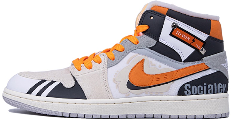 【定製球鞋】Jordan Air Jordan 1 Mid 達芬奇定製 社交達人 塗鴉圖案 撞色 中幫 復古籃球鞋 男款 黑橙 Buy 【定製球鞋】Jordan Air Jordan 1 Mid 達芬奇定製 社交達人 塗鴉圖案 撞色 中幫 復古籃球鞋 男款 黑橙