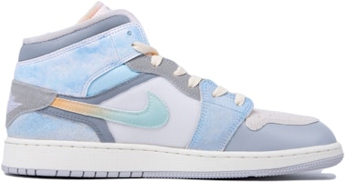 커스텀 에어 조던 1 미드 '다빈치 회색 하늘색' (59 characters) DQ3726-100(TeamM-女款灰蓝天空浅灰蓝) Order 커스텀 에어 조던 1 미드 '다빈치 회색 하늘색' (59 characters) DQ3726-100(TeamM-女款灰蓝天空浅灰蓝)