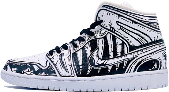 커스텀 에어 조던 1 미드 '다크 망가 팽' (Custom Air Jordan 1 Mid 'Dark Manga Fang') 554724-129(TeamD-二次元暗黑獠牙) Buy 커스텀 에어 조던 1 미드 '다크 망가 팽' (Custom Air Jordan 1 Mid 'Dark Manga Fang') 554724-129(TeamD-二次元暗黑獠牙)