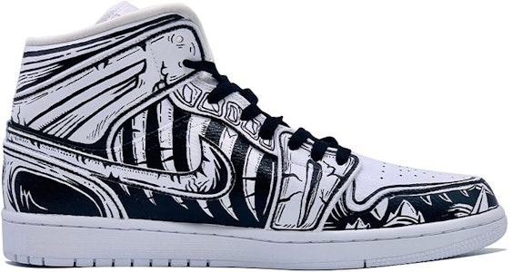 커스텀 에어 조던 1 미드 '다크 망가 팽' (Custom Air Jordan 1 Mid 'Dark Manga Fang') 554724-129(TeamD-二次元暗黑獠牙) Order 커스텀 에어 조던 1 미드 '다크 망가 팽' (Custom Air Jordan 1 Mid 'Dark Manga Fang') 554724-129(TeamD-二次元暗黑獠牙)