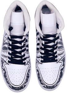 커스텀 에어 조던 1 미드 '다크 망가 팽' (Custom Air Jordan 1 Mid 'Dark Manga Fang') 554724-129(TeamD-二次元暗黑獠牙) Shop 커스텀 에어 조던 1 미드 '다크 망가 팽' (Custom Air Jordan 1 Mid 'Dark Manga Fang') 554724-129(TeamD-二次元暗黑獠牙)