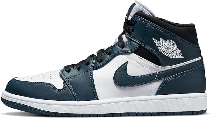【定制鞋款】Air Jordan 1 Mid '深青-黑白蓝' 554724-411(Team10-锦鲤太极靛青QD) Sizing 【定制鞋款】Air Jordan 1 Mid '深青-黑白蓝' 554724-411(Team10-锦鲤太极靛青QD)