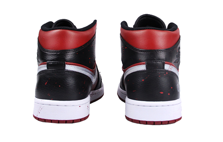 Shop [定制鞋] Air Jordan 1 Mid '死侍' 554724-074(TeamJ-超级英雄男款死侍)