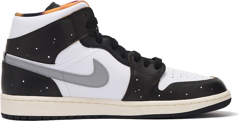 【訂製球鞋】 Jordan Air Jordan 1 Mid 解構 街頭 高筒 滑板鞋 男款 黑灰 Order 【訂製球鞋】 Jordan Air Jordan 1 Mid 解構 街頭 高筒 滑板鞋 男款 黑灰