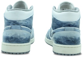 【客製球鞋】Jordan Air Jordan 1 Mid 深海 耐磨防滑 中筒 復古籃球鞋 男款 深藍白 Details for 【客製球鞋】Jordan Air Jordan 1 Mid 深海 耐磨防滑 中筒 復古籃球鞋 男款 深藍白