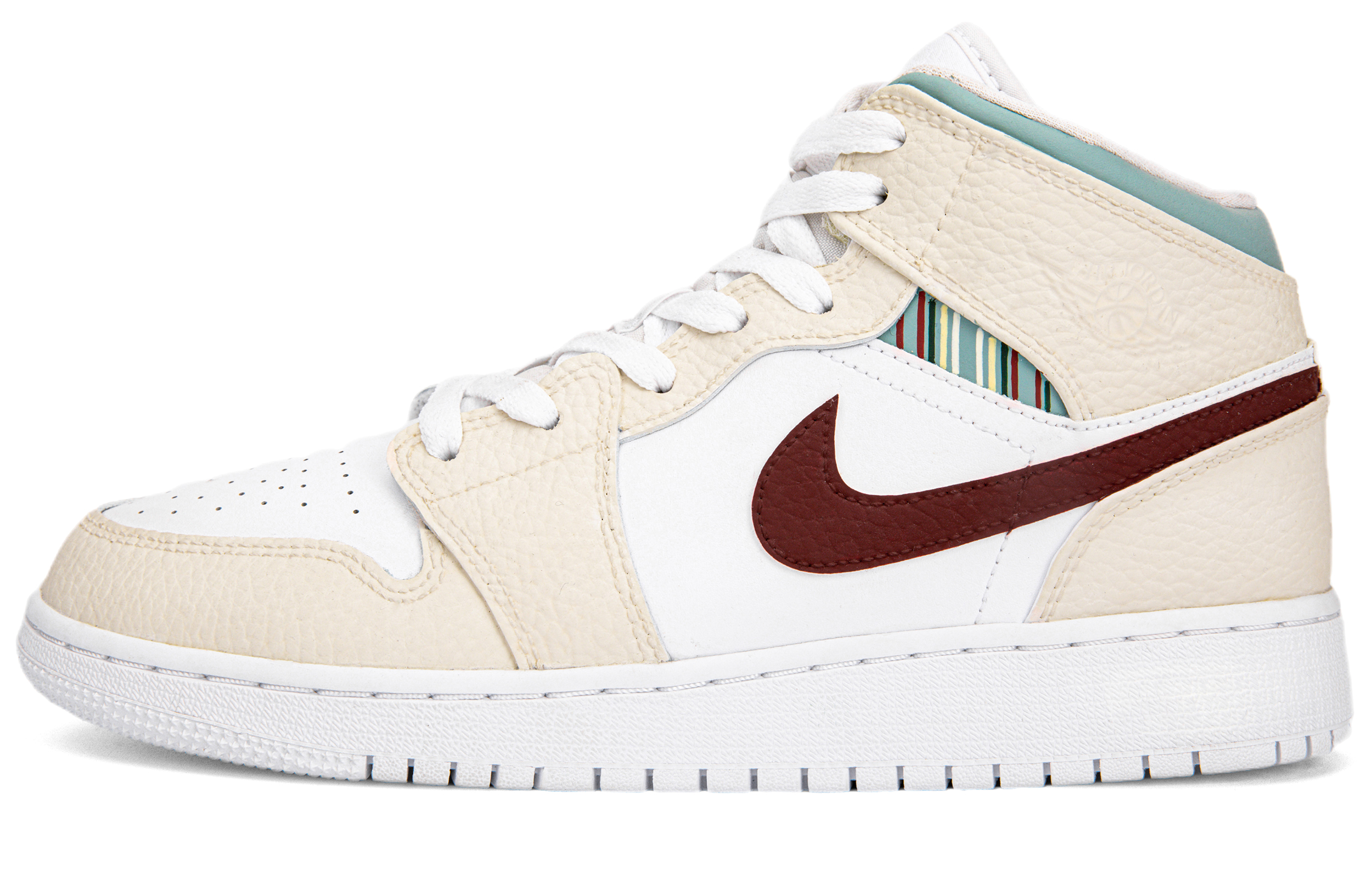 Buy [定制鞋款] Air Jordan 1 Mid '戴安娜相机像素复古' 554725-130(Team18-AJ中帮女款相机)