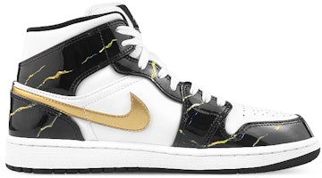 【訂製球鞋】 Jordan Air Jordan 1 龍年CNY 閃亮 衝破龍鱗紋 逃出生天 筆記 中筒 復古籃球鞋 男款 黑白金 Order 【訂製球鞋】 Jordan Air Jordan 1 龍年CNY 閃亮 衝破龍鱗紋 逃出生天 筆記 中筒 復古籃球鞋 男款 黑白金