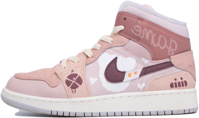 【カスタムシューズ】エアジョーダン1ミッド 'Dream Bear - ピンクホワイト' DQ3726-100(TeamM-女款梦幻小熊粉白) Buy 【カスタムシューズ】エアジョーダン1ミッド 'Dream Bear - ピンクホワイト' DQ3726-100(TeamM-女款梦幻小熊粉白)