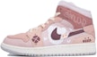 Buy 【カスタムシューズ】エアジョーダン1ミッド 'Dream Bear - ピンクホワイト' DQ3726-100(TeamM-女款梦幻小熊粉白)