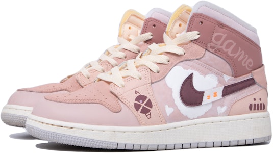 【カスタムシューズ】エアジョーダン1ミッド 'Dream Bear - ピンクホワイト' DQ3726-100(TeamM-女款梦幻小熊粉白) Lookbook 【カスタムシューズ】エアジョーダン1ミッド 'Dream Bear - ピンクホワイト' DQ3726-100(TeamM-女款梦幻小熊粉白)