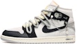 Buy Jordan 1 Mid "Sueño Hecho Real" Negro Blanco Gris DM9652-100(TeamE-男款梦想成真黑白灰)