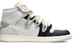 Order 【定制球鞋】Jordan Air Jordan 1 Mid 夢想成真 中幫 復古籃球鞋 GS 黑白灰