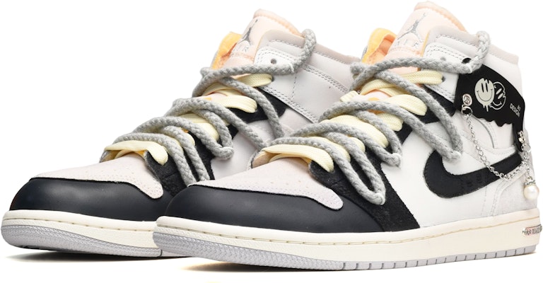Jordan 1 Mid "Sueño Hecho Real" Negro Blanco Gris DM9652-100(TeamE-男款梦想成真黑白灰) Lookbook Jordan 1 Mid "Sueño Hecho Real" Negro Blanco Gris DM9652-100(TeamE-男款梦想成真黑白灰)