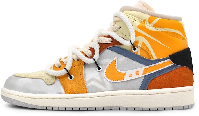 에어 조던 1 미드 '화려한 은빛 오렌지' (커스텀 슈즈) DM9652-100(Team16-男款篮球火解构橙) Buy 에어 조던 1 미드 '화려한 은빛 오렌지' (커스텀 슈즈) DM9652-100(Team16-男款篮球火解构橙)