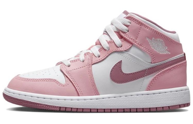 Cheap [Sepatu Kustom] Air Jordan 1 Mid 'Fireworks Gradient Fade Palm Tree Dilukis Tangan' DQ8423-616(Team拾玖-烟花椰树S-BOX)