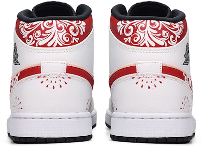 에어 조던 1 미드 '설날 불꽃놀이' (Air Jordan 1 Mid 'Seollal Bulkkotnori') 554724-075(TeamE-烟花报喜白黑红) Shop 에어 조던 1 미드 '설날 불꽃놀이' (Air Jordan 1 Mid 'Seollal Bulkkotnori') 554724-075(TeamE-烟花报喜白黑红)