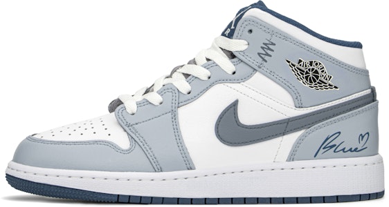 カスタムAJ1ミッド "フォグブルーラバー" DQ8423-014(TeamA-雾蓝恋人) Buy カスタムAJ1ミッド "フォグブルーラバー" DQ8423-014(TeamA-雾蓝恋人)