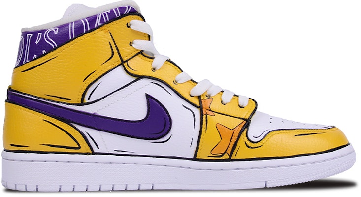 【定制運動鞋】Air Jordan 1 Mid 中筒 愚人節 大舞台 愚人節專屬定制 籃球鞋 男款 紫金 Lookbook 【定制運動鞋】Air Jordan 1 Mid 中筒 愚人節 大舞台 愚人節專屬定制 籃球鞋 男款 紫金