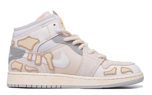 에어 조던 1 미드 '화석 트리케라톱스' (커스텀) DQ3726-100(TeamM-女款骸骨三角龙) Order 에어 조던 1 미드 '화석 트리케라톱스' (커스텀) DQ3726-100(TeamM-女款骸骨三角龙)