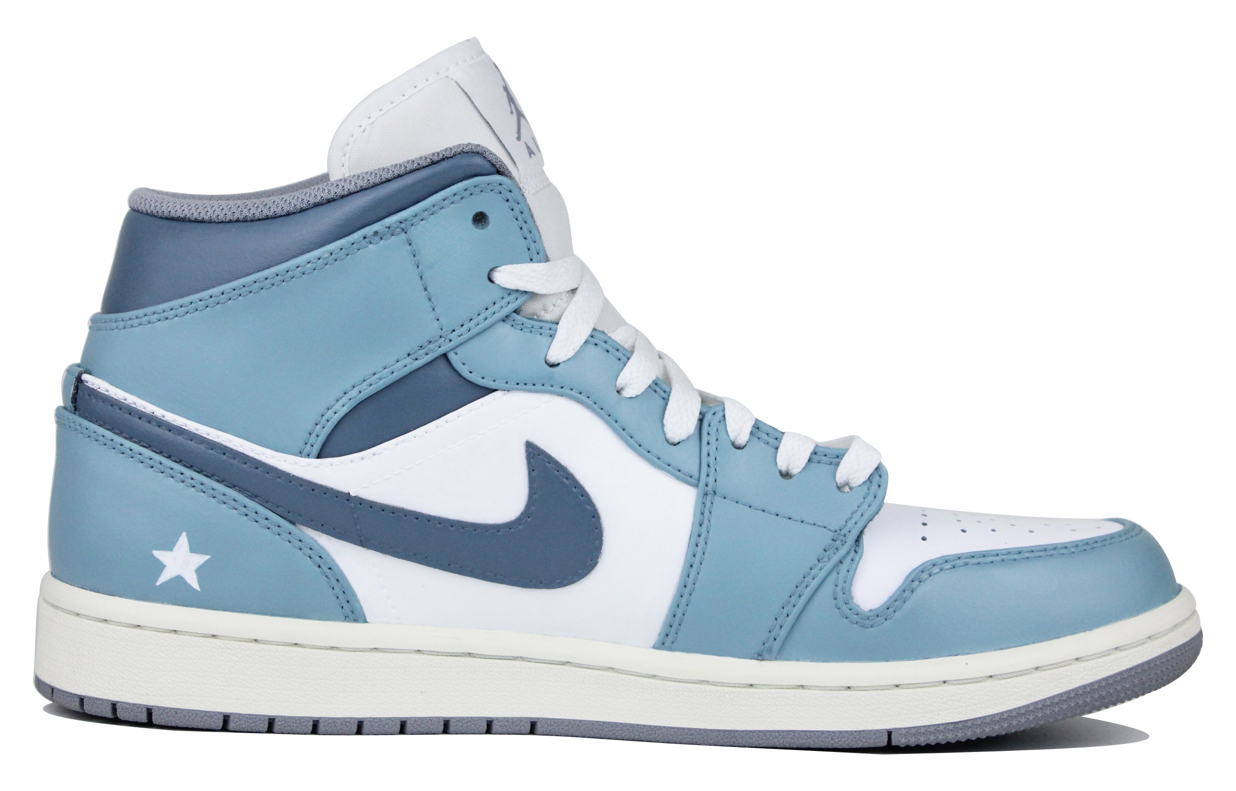 Lookbook [Kasuka] Air Jordan 1 Mid 'Hijau Merak Segar' 554724-135(Team39-AMY74绿白)