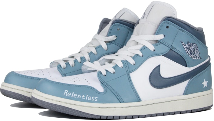 【定製球鞋】 Jordan Air Jordan 1 Mid 小清新 孔雀綠 中幫 復古籃球鞋 男款 綠白 Shop 【定製球鞋】 Jordan Air Jordan 1 Mid 小清新 孔雀綠 中幫 復古籃球鞋 男款 綠白