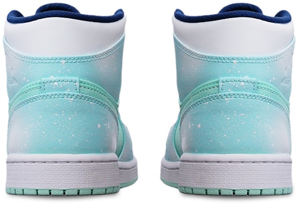 【定製球鞋】 Jordan Air Jordan 1 Mid 冰雪奇緣融雪雪花 噴繪 聖誕主題 限量鞋盒 中幫 復古籃球鞋 男款 藍白 Purchase 【定製球鞋】 Jordan Air Jordan 1 Mid 冰雪奇緣融雪雪花 噴繪 聖誕主題 限量鞋盒 中幫 復古籃球鞋 男款 藍白