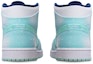 Purchase 【定製球鞋】 Jordan Air Jordan 1 Mid 冰雪奇緣融雪雪花 噴繪 聖誕主題 限量鞋盒 中幫 復古籃球鞋 男款 藍白